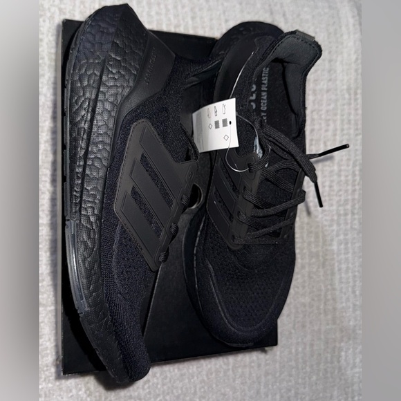 adidas ultraboost 21 Triple Black Athletic Shoes - Picture 5 of 6